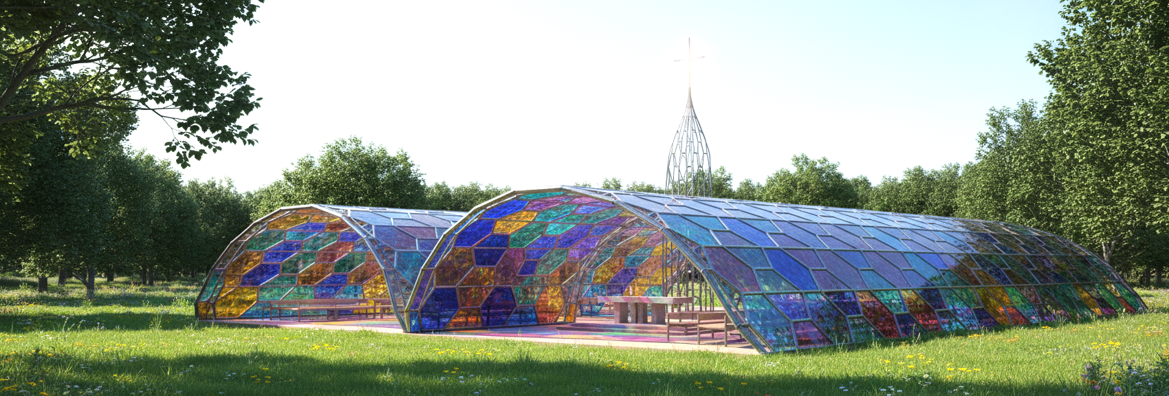 BIPV Color Solar Nanotube