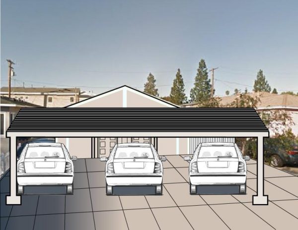 Solar Metal Carport