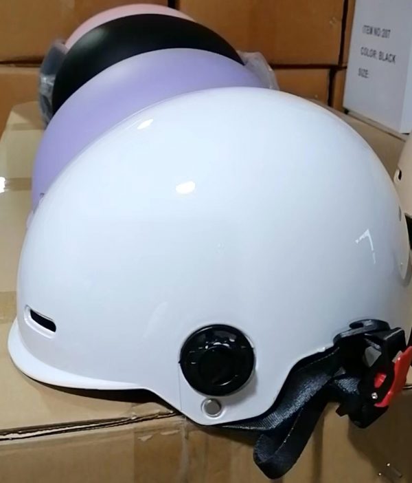 Sparking White Helmet