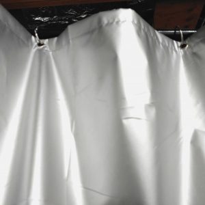 Grommet Curtain Close up