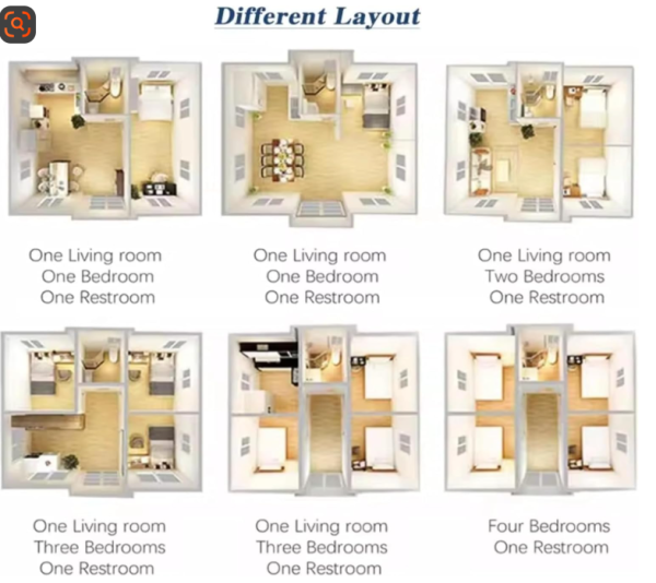 PF-202 Different Layouts