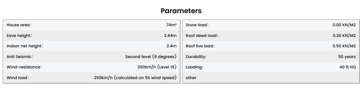 800SF Spec Sheet