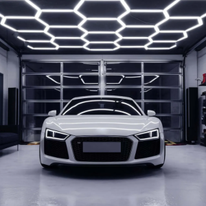 LD-160-Honeycomb Ceiling light for car garage+white Sportcar