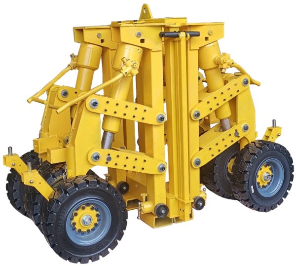 PF-904 Mechanical Shipping Container Caster Wheel+Lift+Tow Bar all in one kit