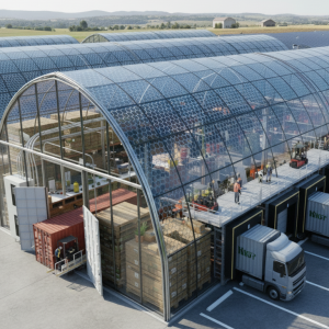 BIPB Solar Warehouse + Docking Stations