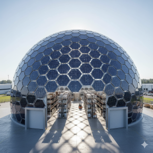 Solar Honeycomb Dome Warehouse-G